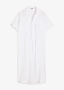 Kaftan-Kleid aus weichem Musselin