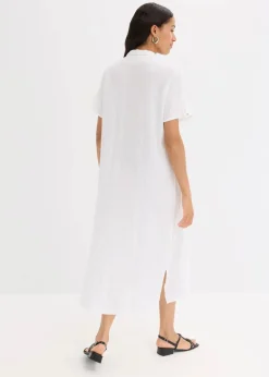 Kaftan-Kleid aus weichem Musselin