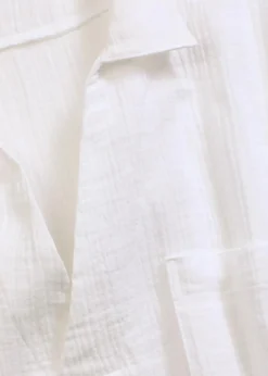 Kaftan-Kleid aus weichem Musselin