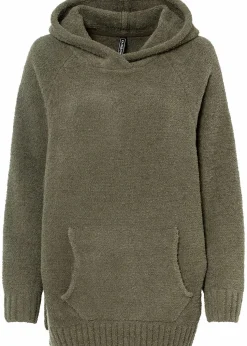 Kapuzenpullover in Teddy-Fleece