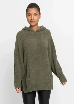 Kapuzenpullover in Teddy-Fleece