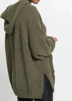 Kapuzenpullover in Teddy-Fleece