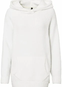 Kapuzenpullover in Teddy-Fleece