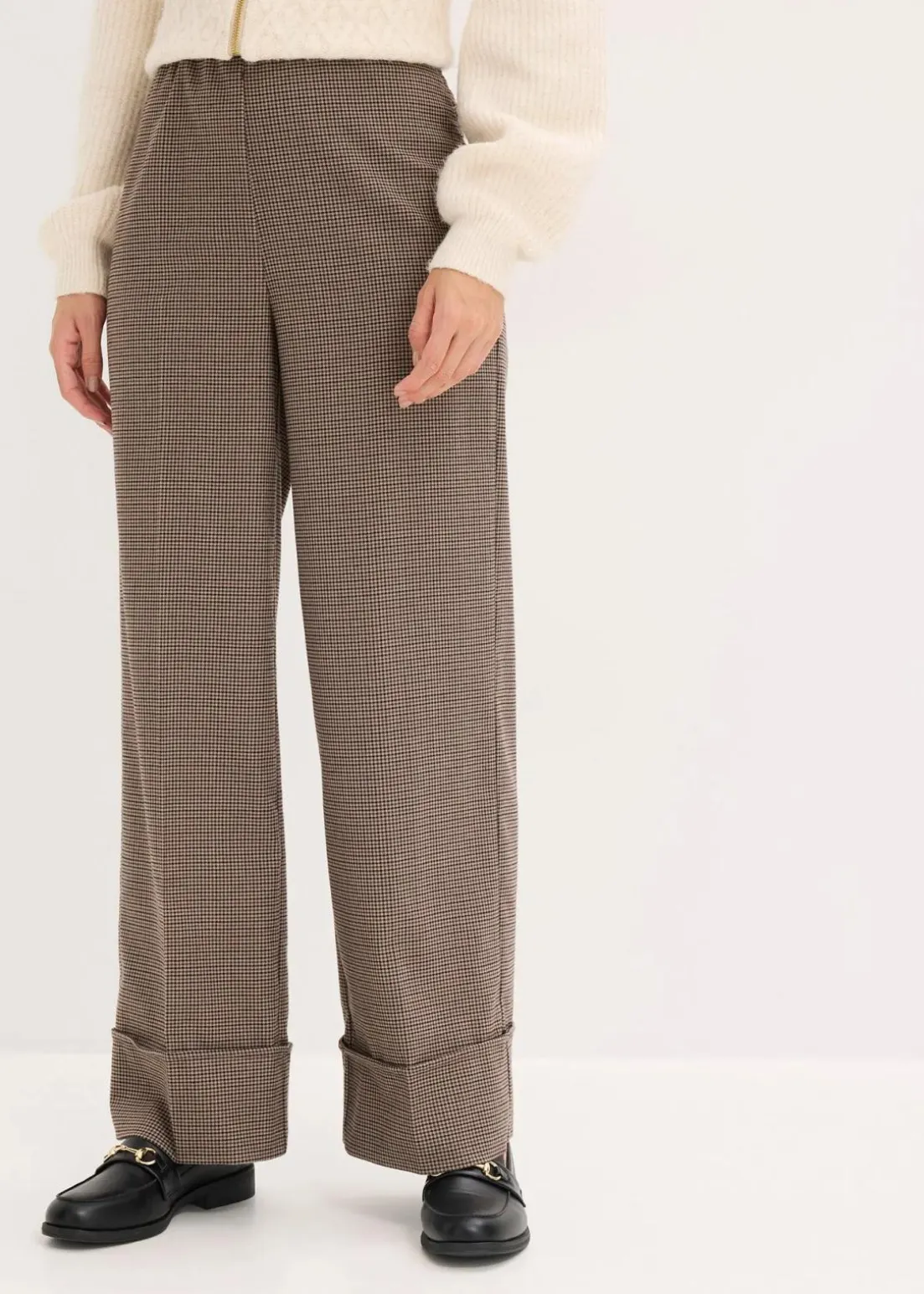 Karierte Schlupfhose