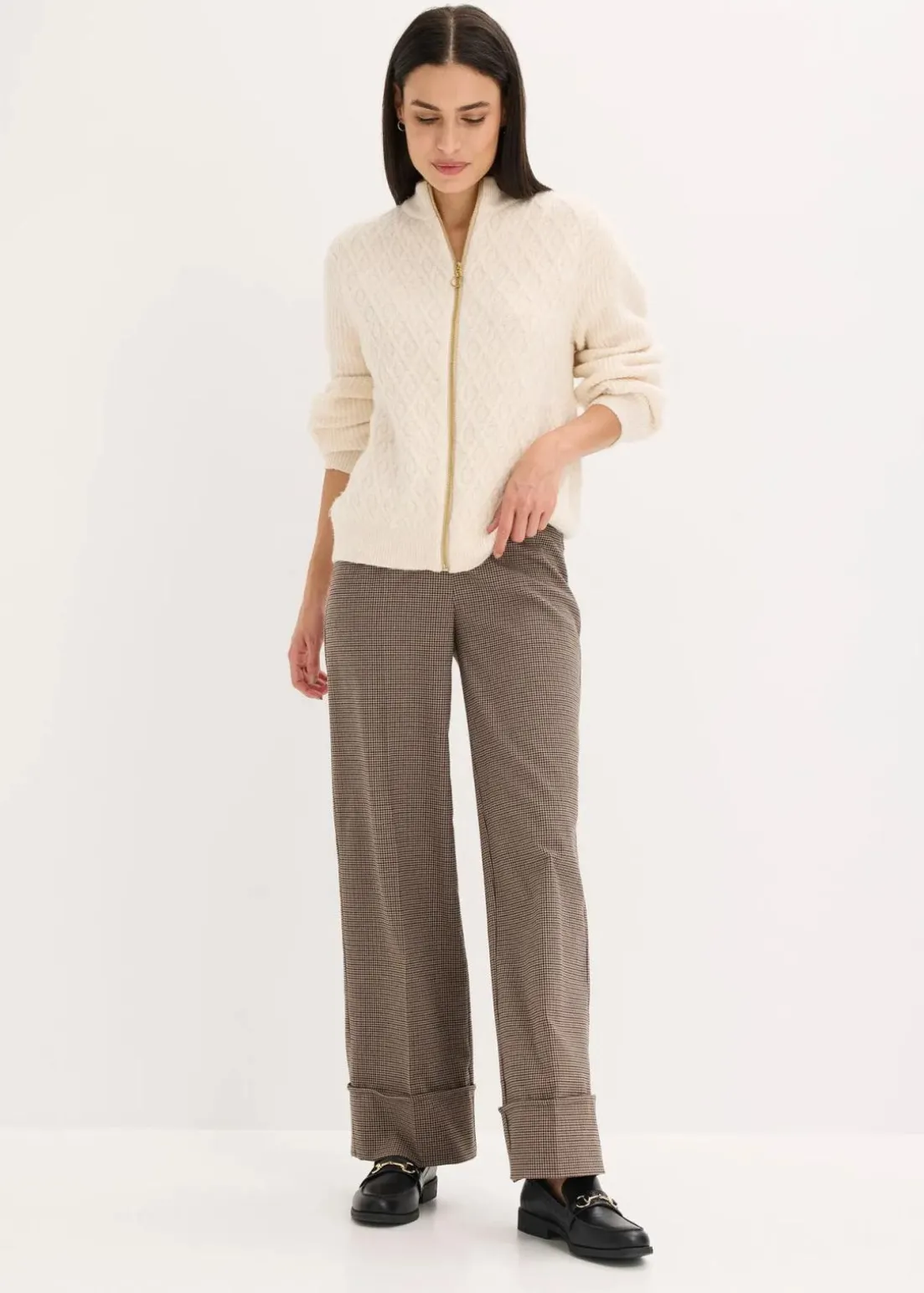 Karierte Schlupfhose