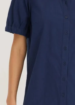 Kleid aus Baumwoll- Popeline