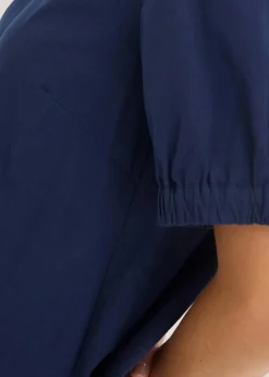 Kleid aus Baumwoll- Popeline