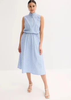 Kleid aus Baumwoll-Popeline