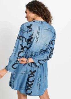 Kleid aus fließendem Lyocell