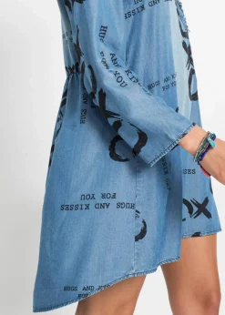 Kleid aus fließendem Lyocell