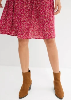 Kleid aus fließender Viskose