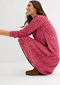 Kleid aus fließender Viskose