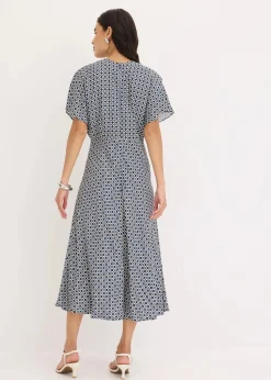 Kleid aus fließender Viskose