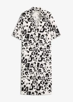 Kleid aus fließender Viskose