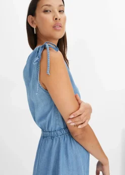 Kleid aus glattem Lyocell