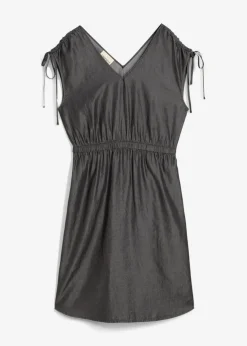 Kleid aus glattem Lyocell