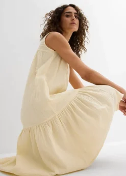 Kleid aus luftigem Musselin