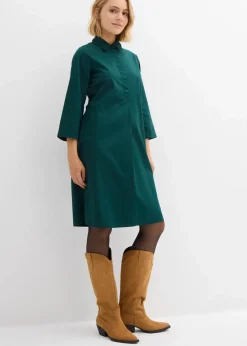 Kleid aus reiner Baumwolle