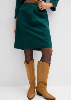 Kleid aus reiner Baumwolle