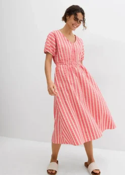 Kleid aus reiner Baumwolle