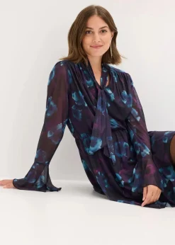 Kleid aus softem Mesh