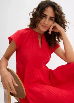 Kleid aus weichem Musselin