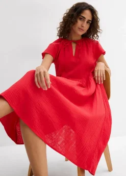 Kleid aus weichem Musselin