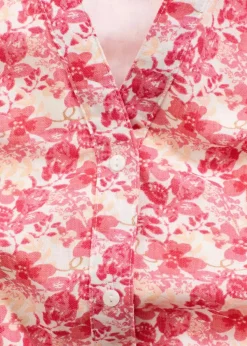 Kleid im Leinen-Look