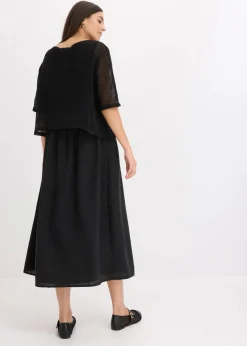 Kleid in 2 in 1 Optik