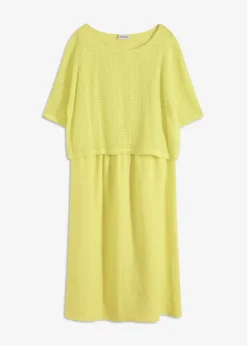 Kleid in 2 in 1 Optik