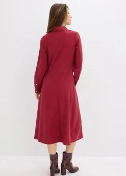 Kleid mit Hemdkragen
