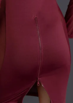 Kleid mit Reißverschluss