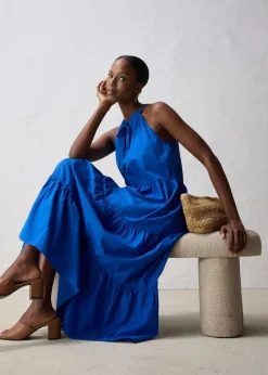 Kleid mit Seidenanteil