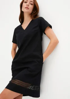 Kleid mit Spitzeneinsatz