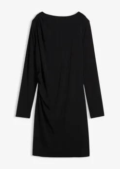 Kleid mit U-Bootausschnitt