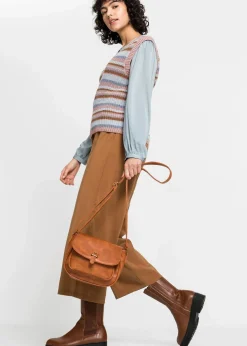 kleine Umhängetasche mit Schnallendetail