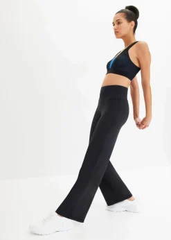 Komfort-Sport-Leggings, gerades Bein, schnelltrocknend