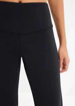 Komfort-Sport-Leggings, gerades Bein, schnelltrocknend