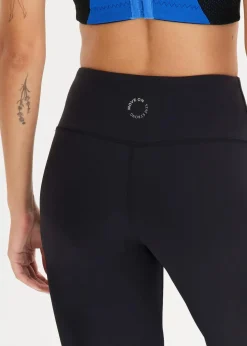 Komfort-Sport-Leggings, gerades Bein, schnelltrocknend