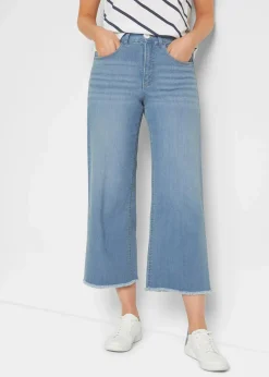 7/8-Komfort-Stretch-Jeans, Wide Fit