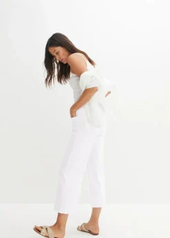 7/8-Komfort-Stretch-Jeans, Wide Fit