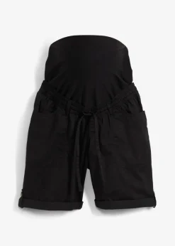 Krempelbare 2-in-1 Umstandsbermuda und Shorts