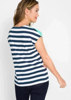 Kurzarm-Flammgarn-Shirt