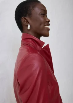 Kurzblazer aus Lammnappa