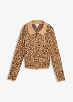 Kurze Feinstrickjacke