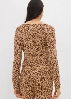 Kurze Feinstrickjacke