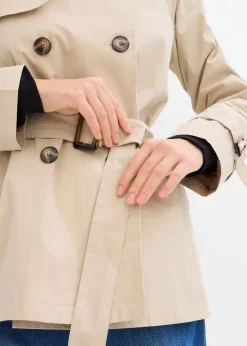 Kurze Trenchjacke