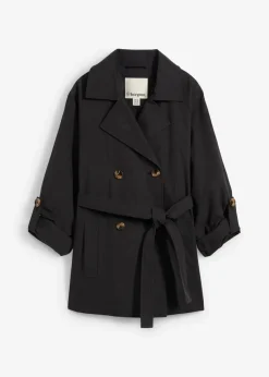 kurzer Trenchcoat