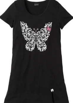 Kurzes Nachthemd aus Bio-Baumwolle