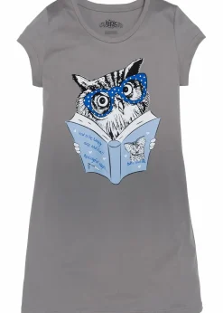 Kurzes Nachthemd aus reiner Bio-Baumwolle